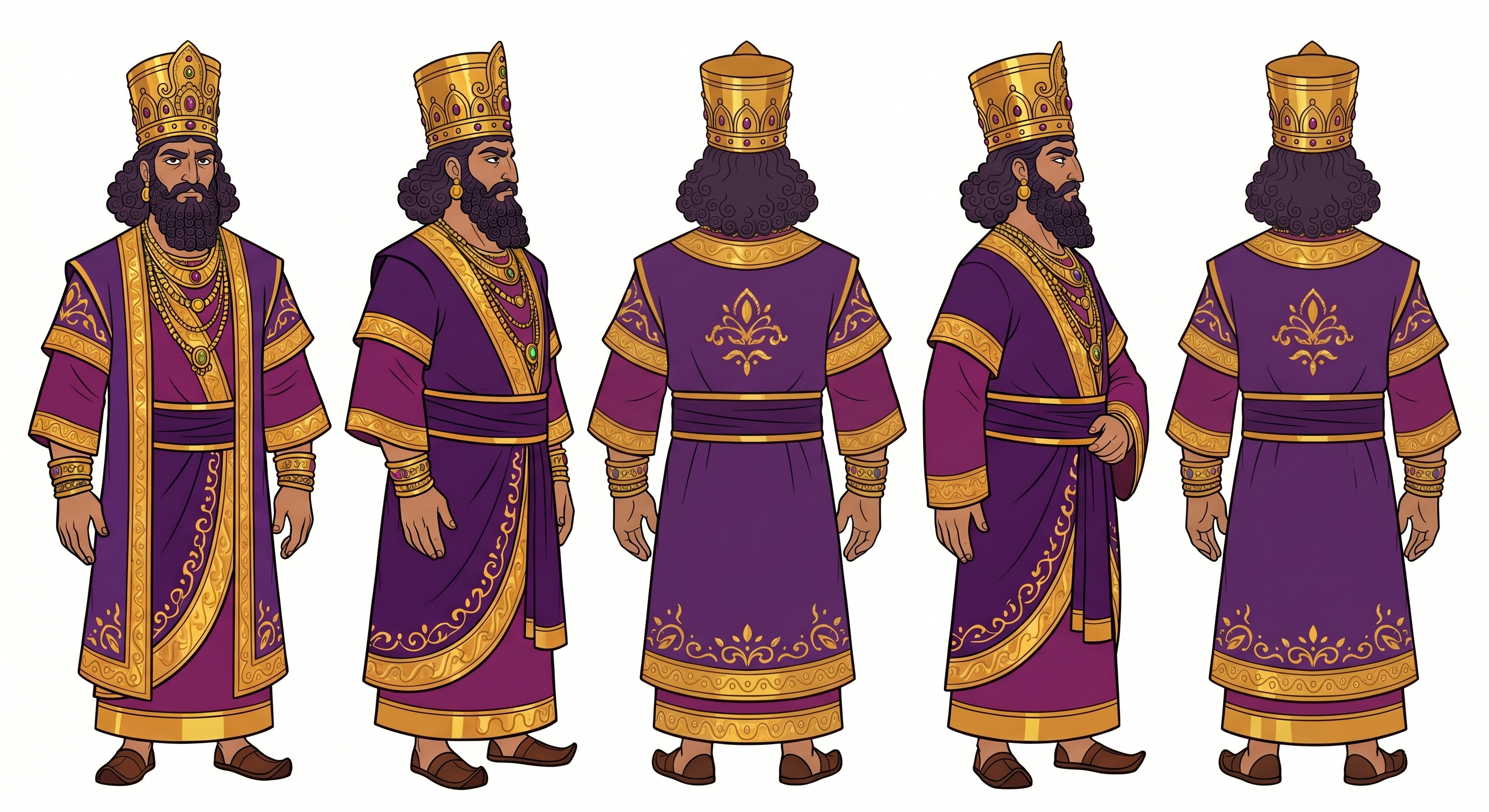 King Achashverosh Concept